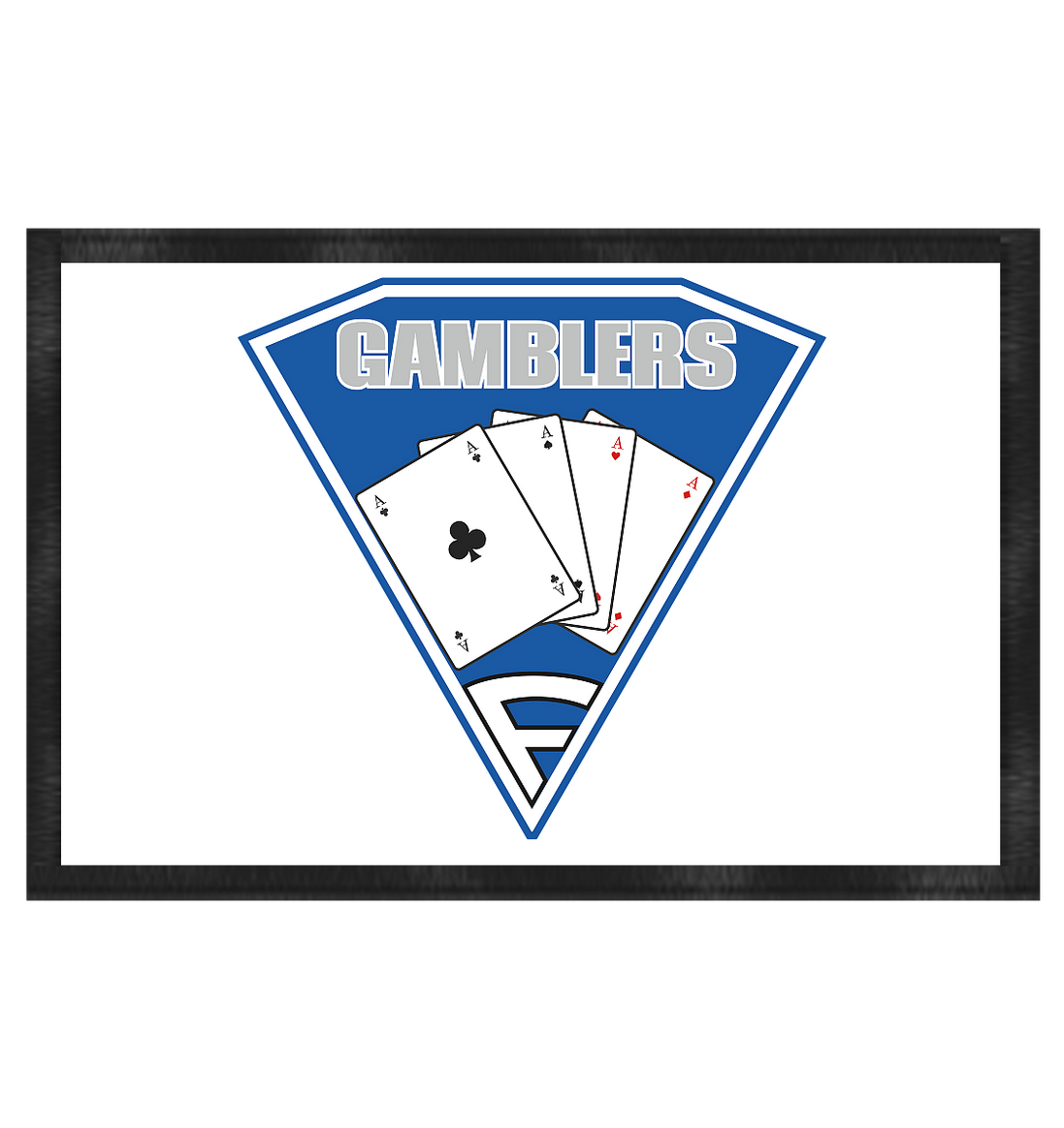 Frankfurt Gamblers - Fußmatte 60x40cm