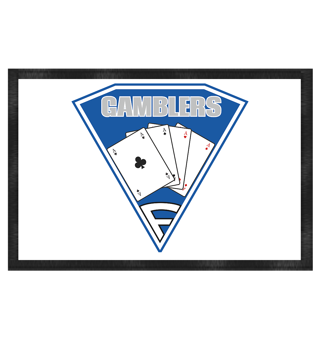 Frankfurt Gamblers - Fußmatte 60x40cm