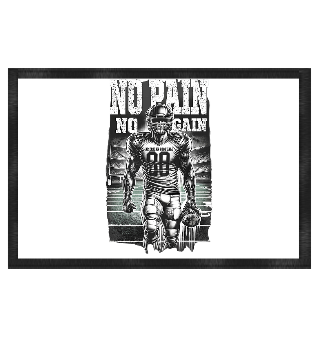 No Pain No Gain  - Fußmatte 60x40cm