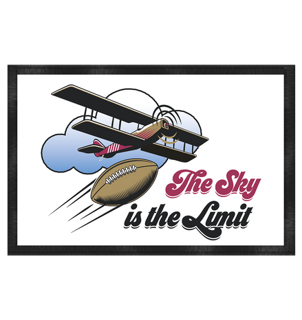 The Sky is the Limit - Fußmatte 60x40cm