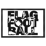 Flag Football  - Fußmatte 60x40cm