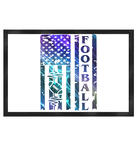 USA Football Flag  - Fußmatte 60x40cm