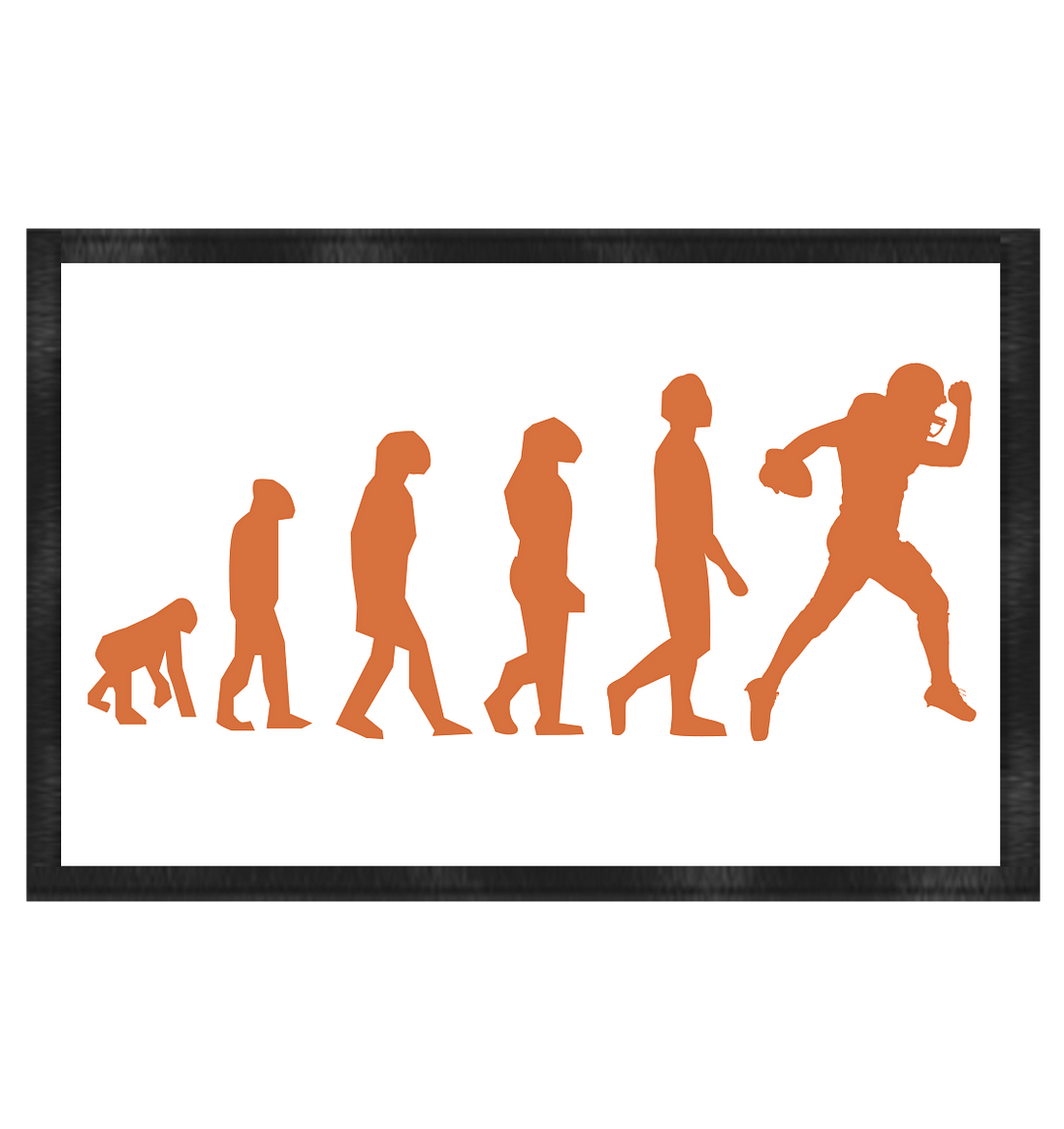 American Football Evolution - Fußmatte 60x40cm