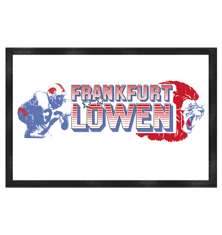 Frankfurt Löwen Fussmatte 60x40cm