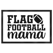 Flag Football Mom - Doormat 60x40cm