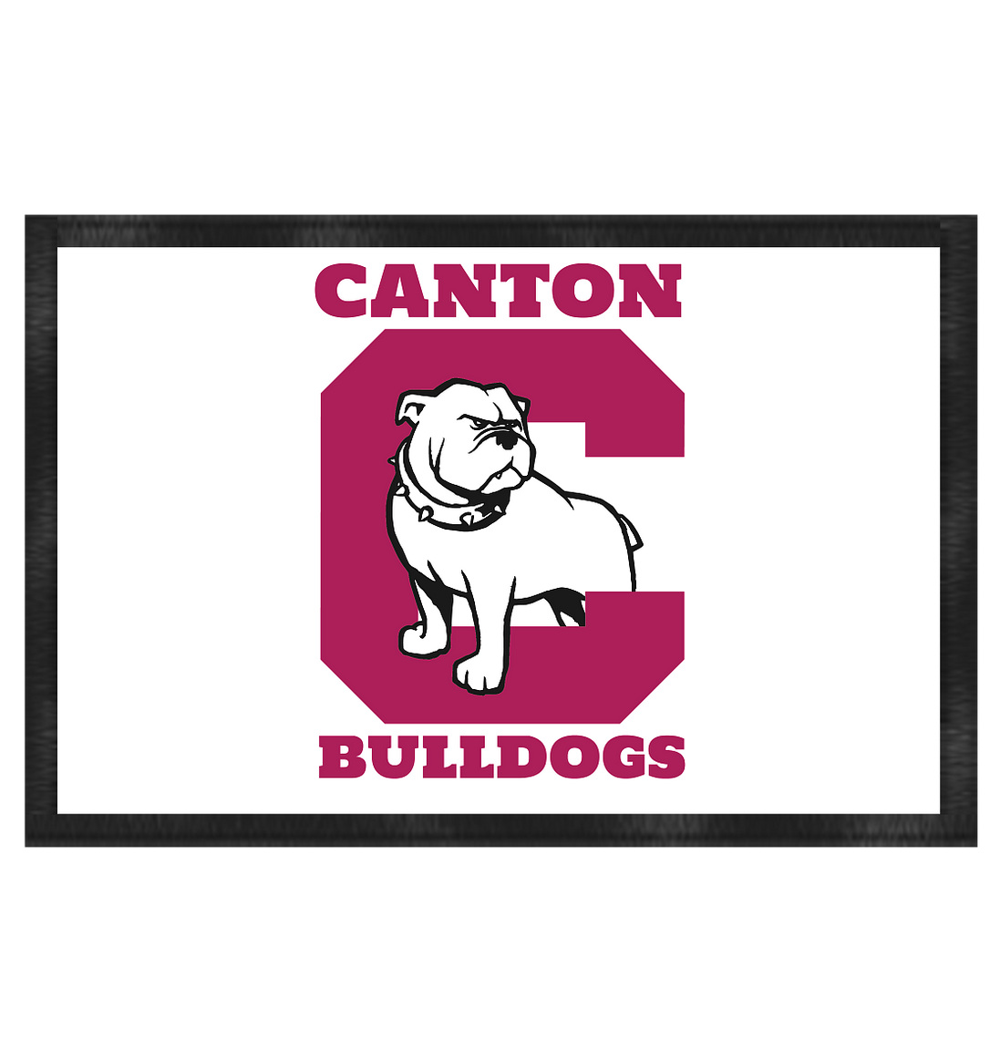Canton Bulldogs - Fußmatte 60x40cm