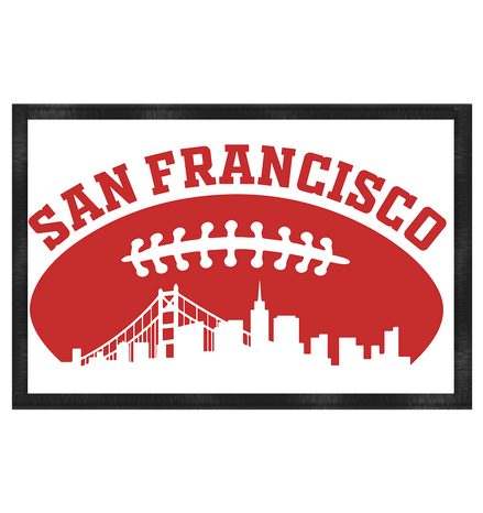San Francisco  - Fußmatte 60x40cm