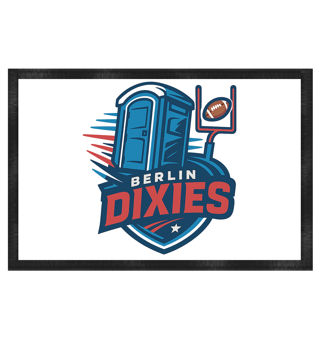 Berlin Dixies - Fußmatte 60x40cm