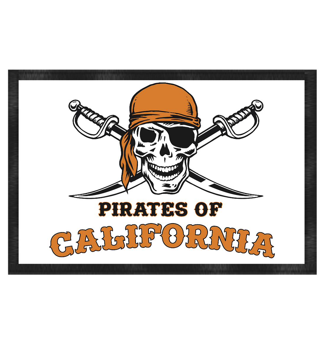 Pirates of California - Doormat 60x40cm