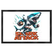 Shark Attack - Fußmatte 60x40cm