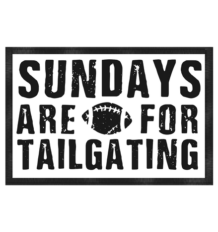 Sundays are for Tailgating  - Fußmatte 60x40cm
