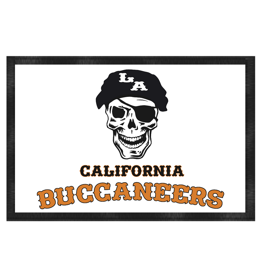 California Buccaneers - Doormat 60x40cm
