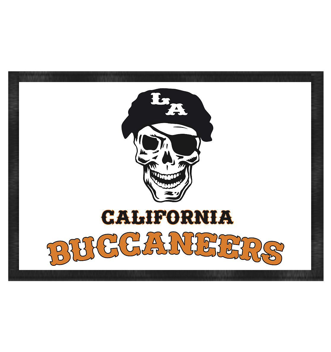 California Buccaneers - Doormat 60x40cm