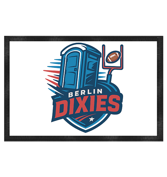 Berlin Dixies - Fußmatte 60x40cm