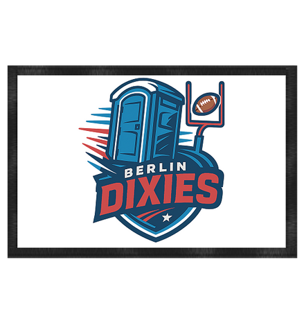 Berlin Dixies - Fußmatte 60x40cm