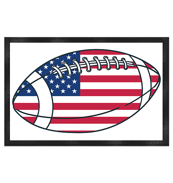 USA Football - Fußmatte 60x40cm