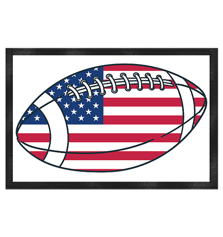 USA Football - Fußmatte 60x40cm