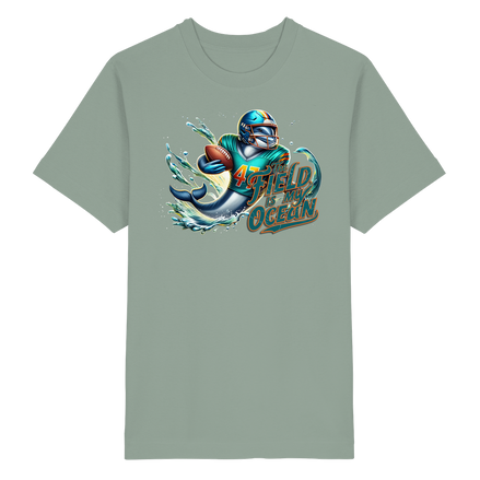 The Field is my Ocean - Heavy Oversized Organic Shirt