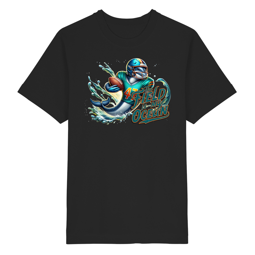 The Field is my Ocean - Heavy Oversized Organic Shirt