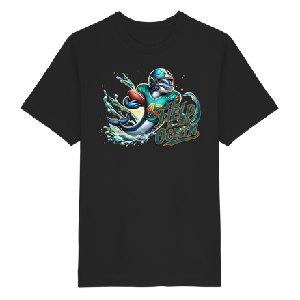 The Field is my Ocean - Heavy Oversized Organic Shirt