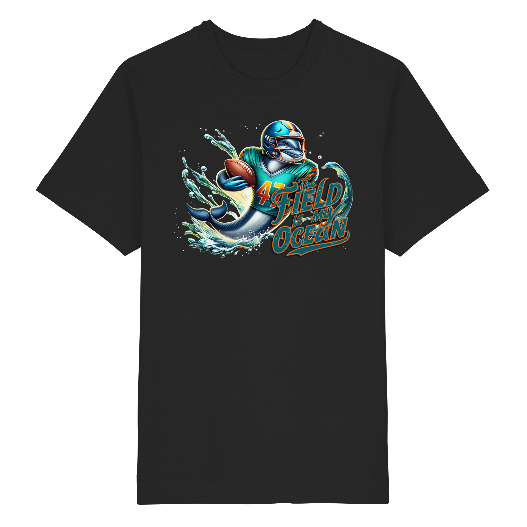 The Field is my Ocean - Heavy Oversized Organic Shirt