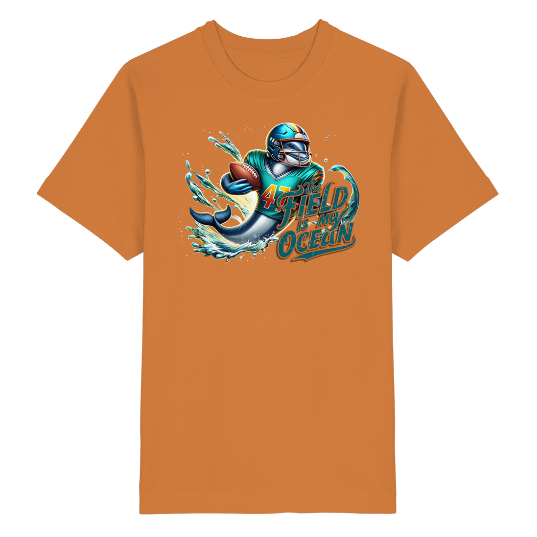 The Field is my Ocean - Heavy Oversized Organic Shirt