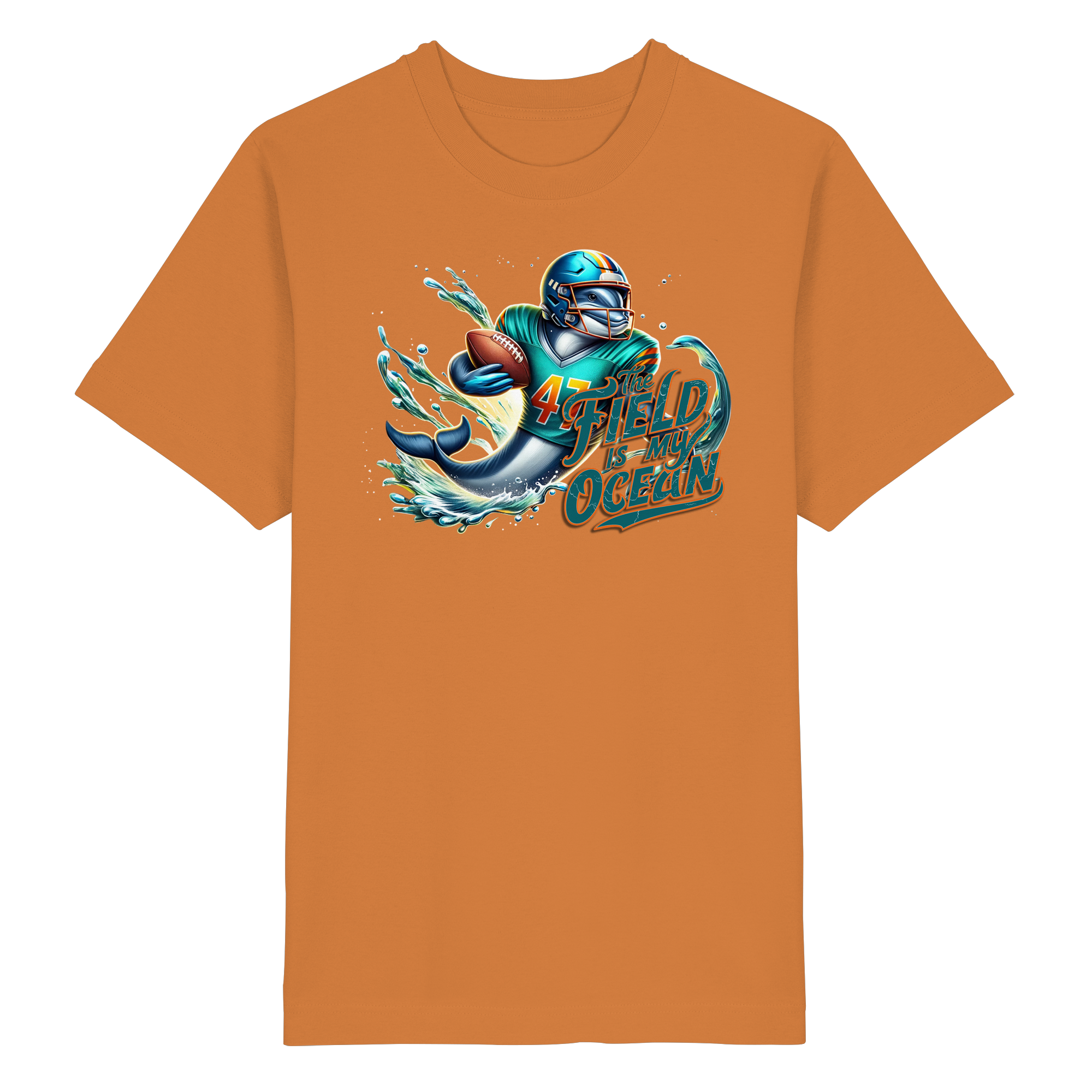 The Field is my Ocean - Heavy Oversized Organic Shirt