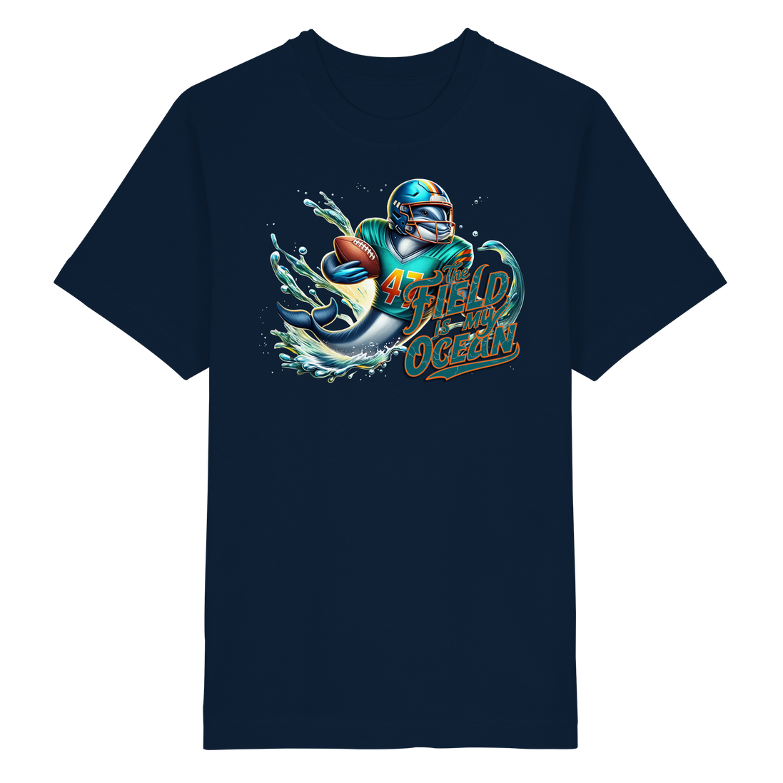 The Field is my Ocean - Heavy Oversized Organic Shirt