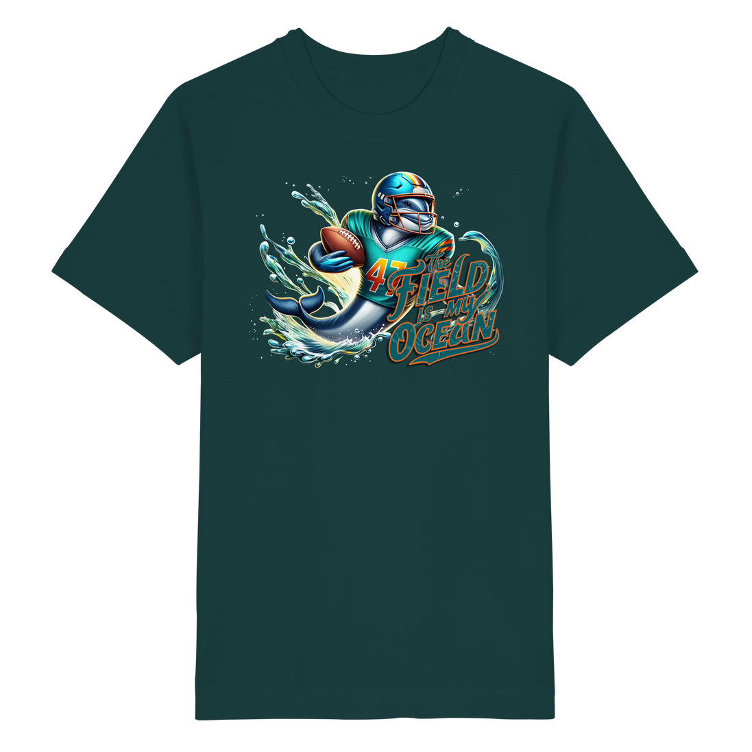 The Field is my Ocean - Heavy Oversized Organic Shirt