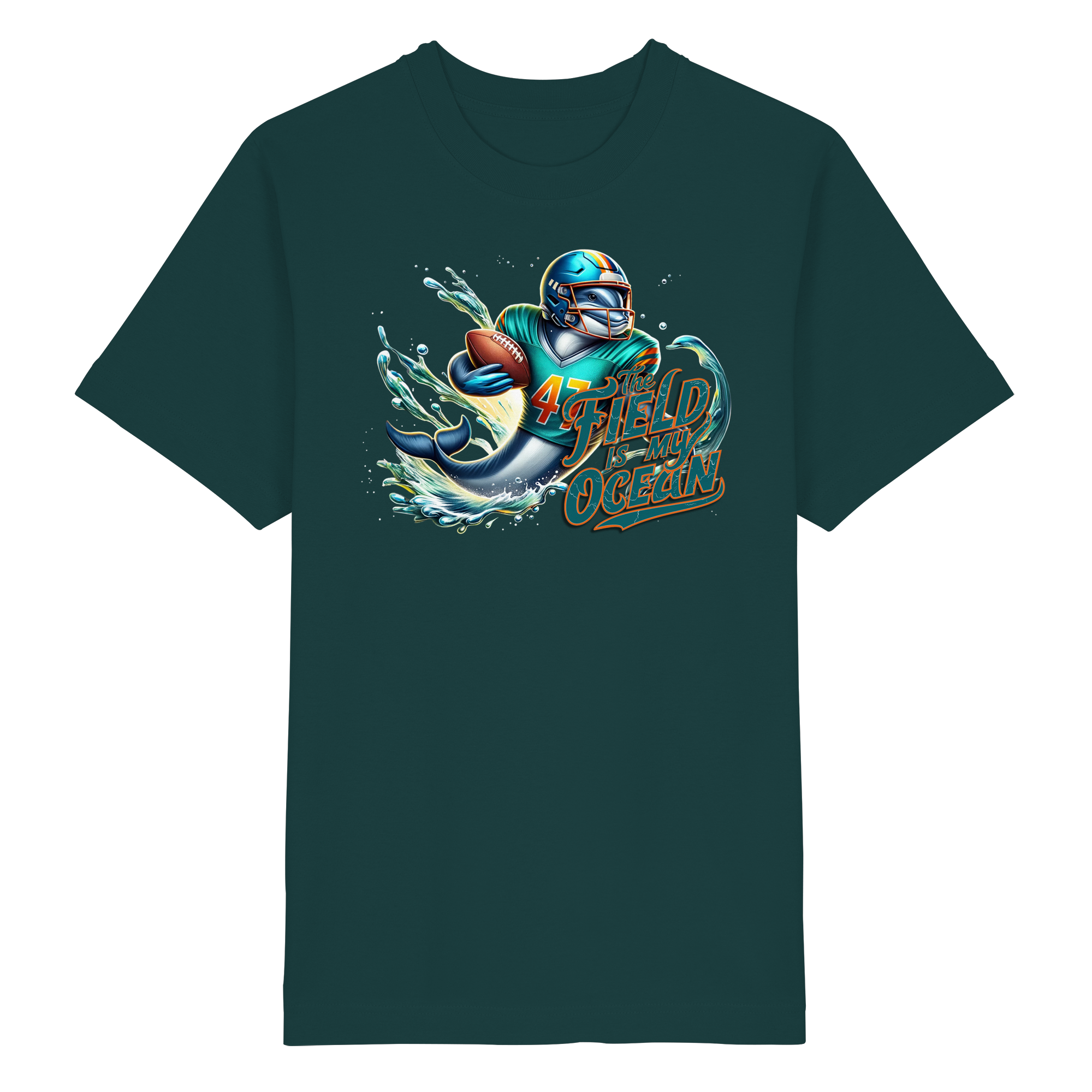 The Field is my Ocean - Heavy Oversized Organic Shirt