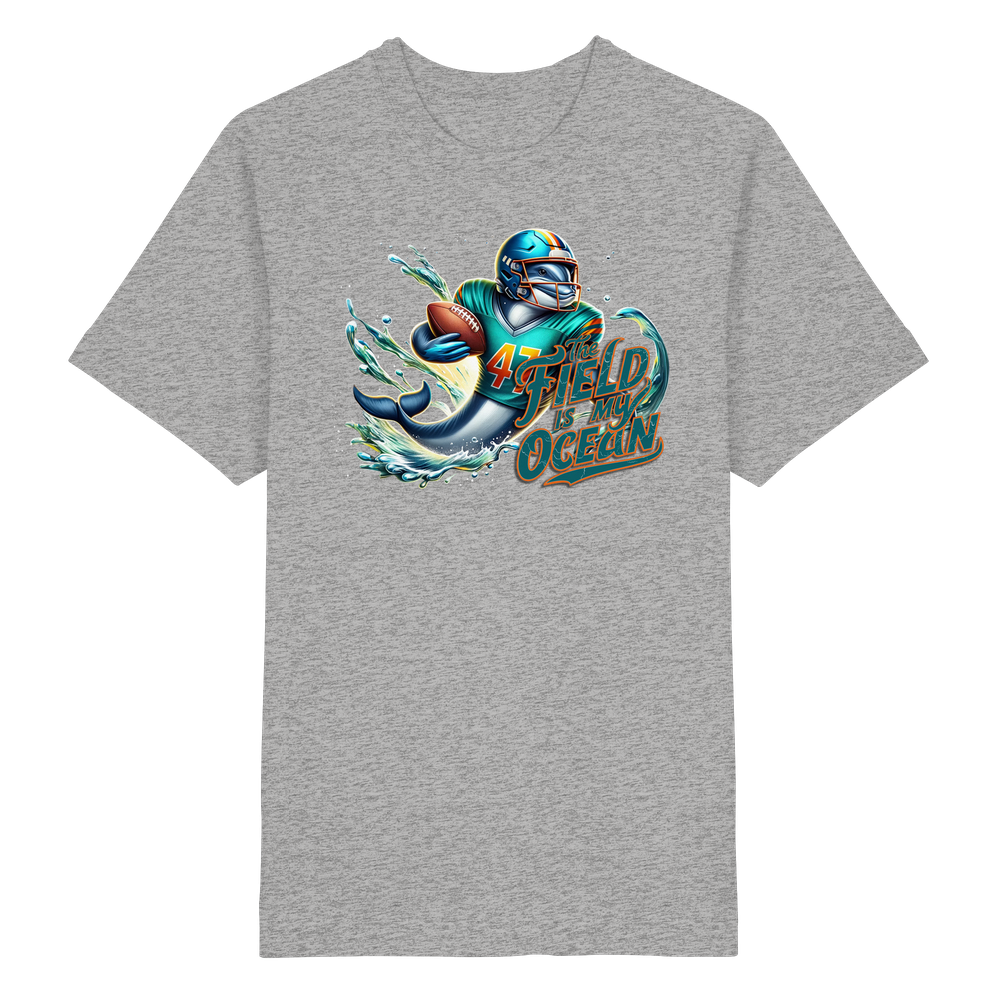 The Field is my Ocean - Heavy Oversized Organic Shirt
