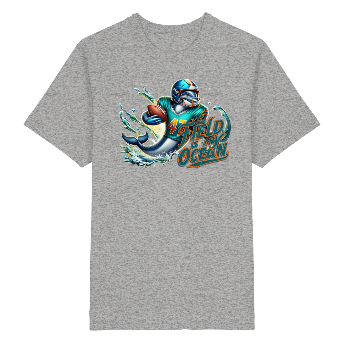 The Field is my Ocean - Heavy Oversized Organic Shirt