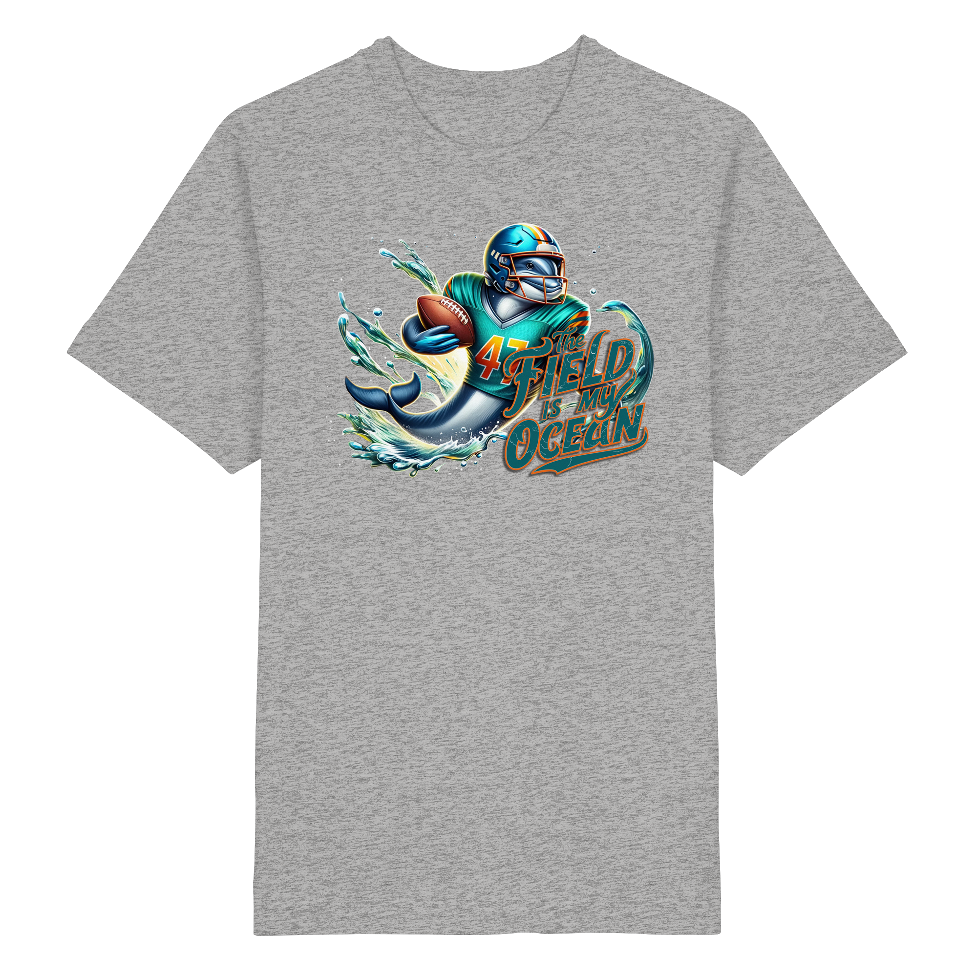 The Field is my Ocean - Heavy Oversized Organic Shirt