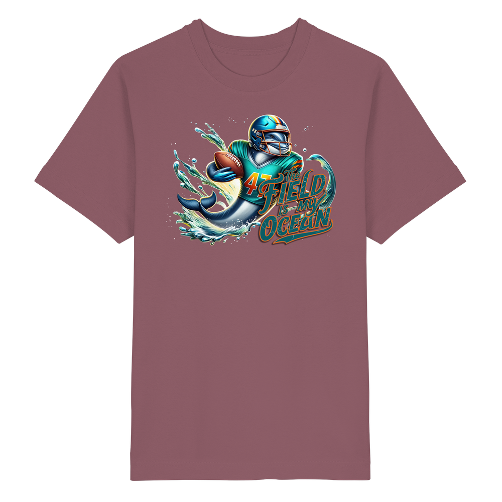 The Field is my Ocean - Heavy Oversized Organic Shirt
