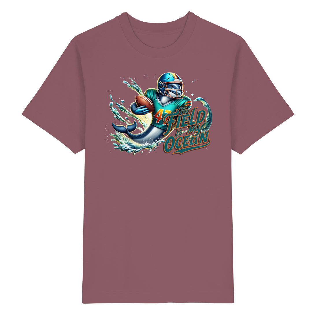 The Field is my Ocean - Heavy Oversized Organic Shirt