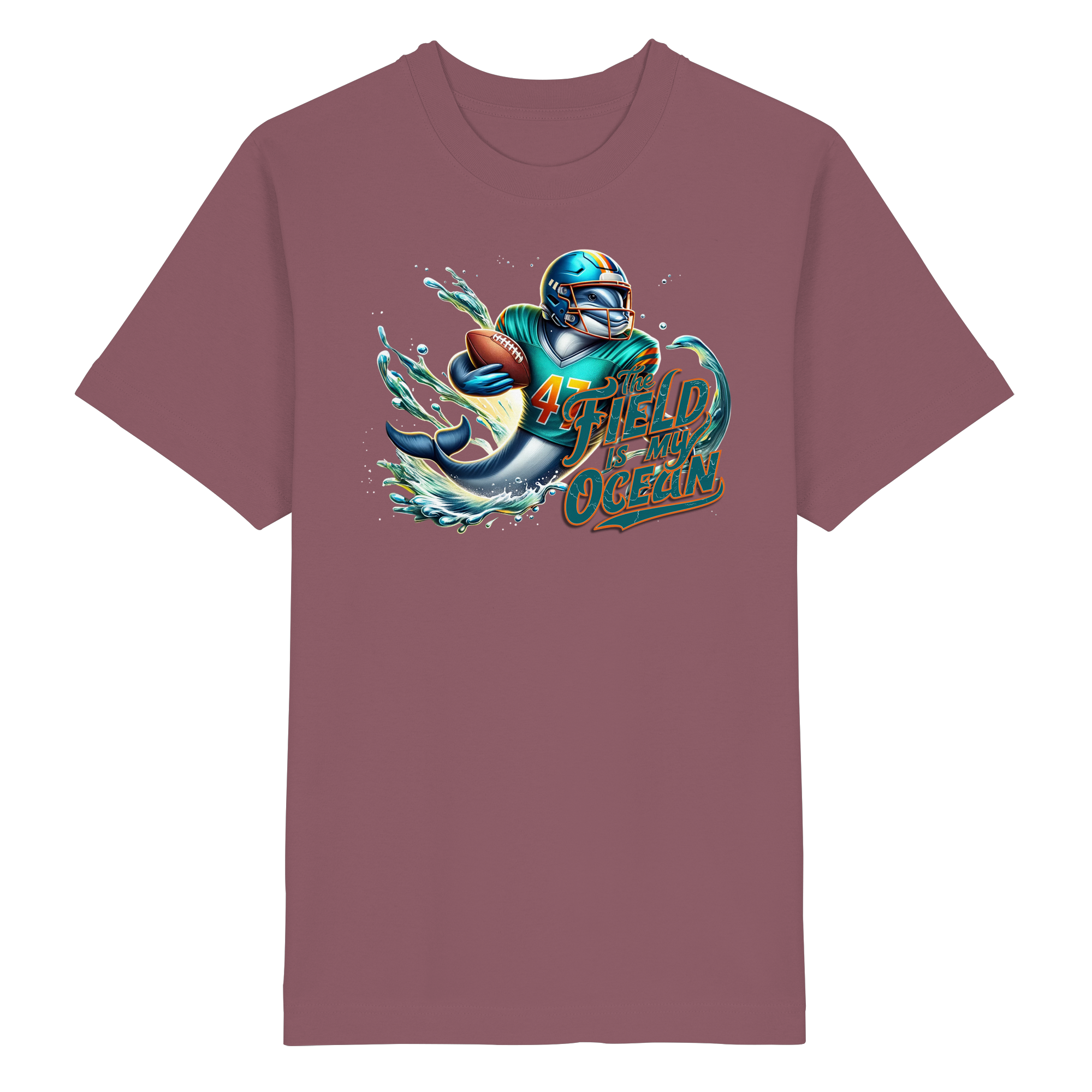 The Field is my Ocean - Heavy Oversized Organic Shirt