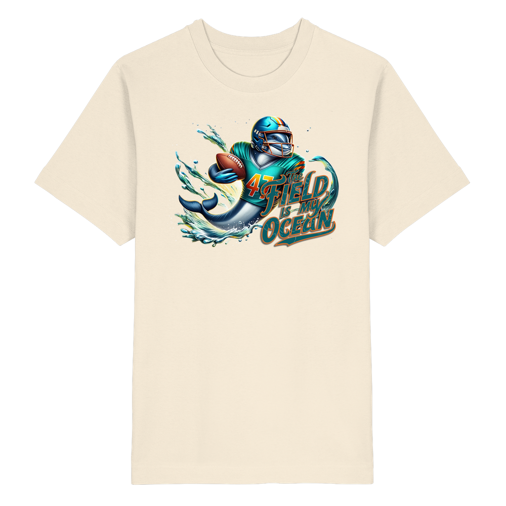 The Field is my Ocean - Heavy Oversized Organic Shirt