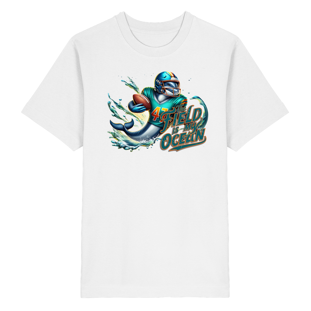 The Field is my Ocean - Heavy Oversized Organic Shirt