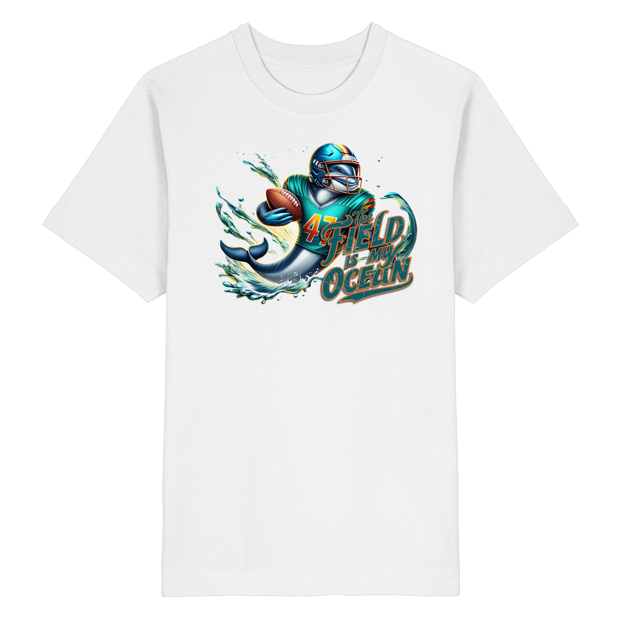 The Field is my Ocean - Heavy Oversized Organic Shirt