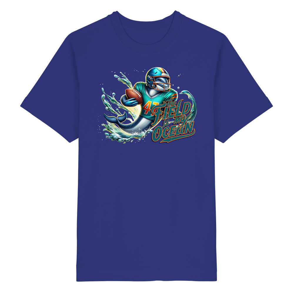 The Field is my Ocean - Heavy Oversized Organic Shirt