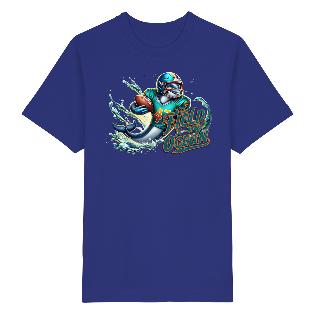 The Field is my Ocean - Heavy Oversized Organic Shirt