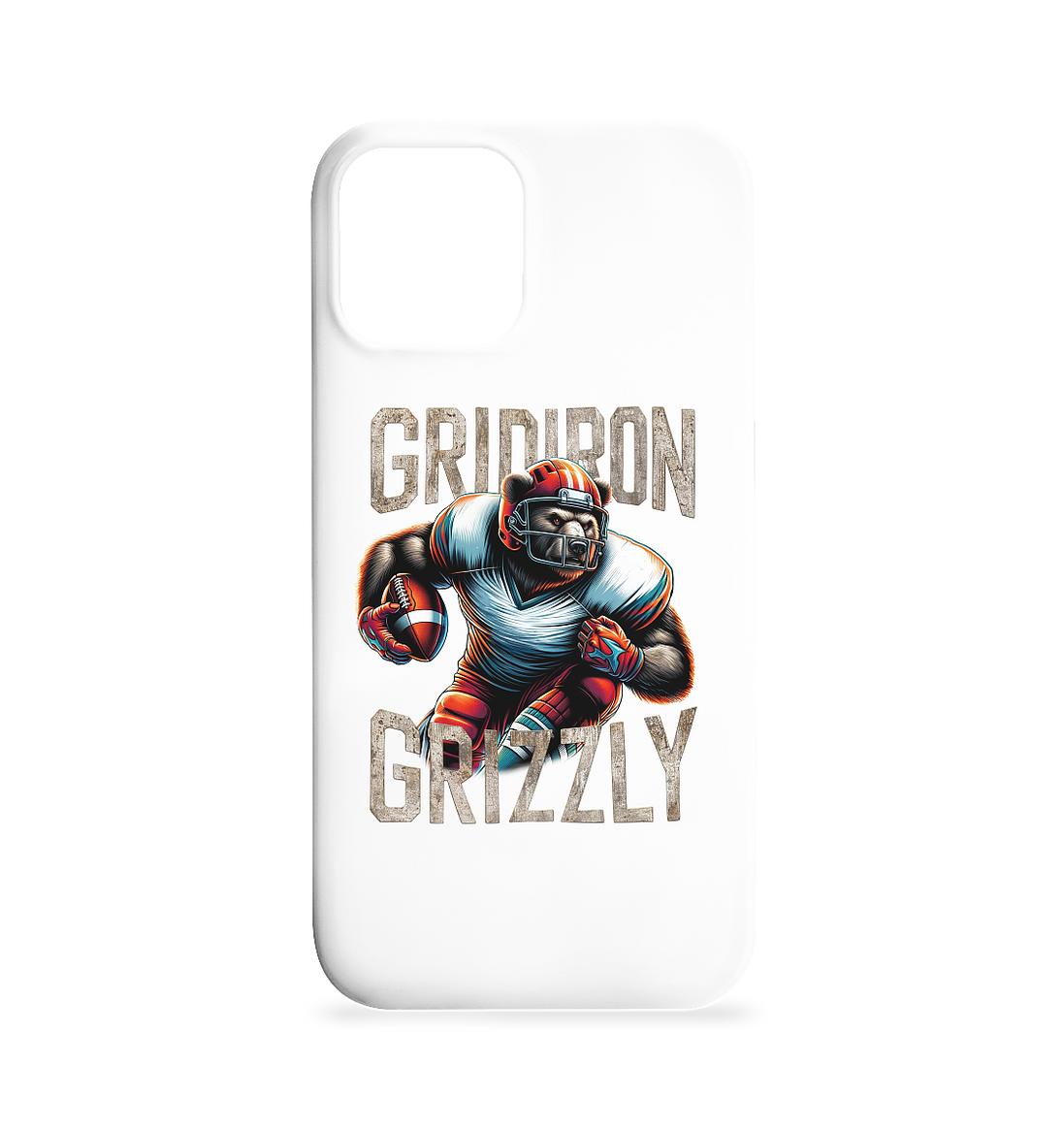 Gridiron Grizzly - iPhone 12 / 12 Pro Phone Case