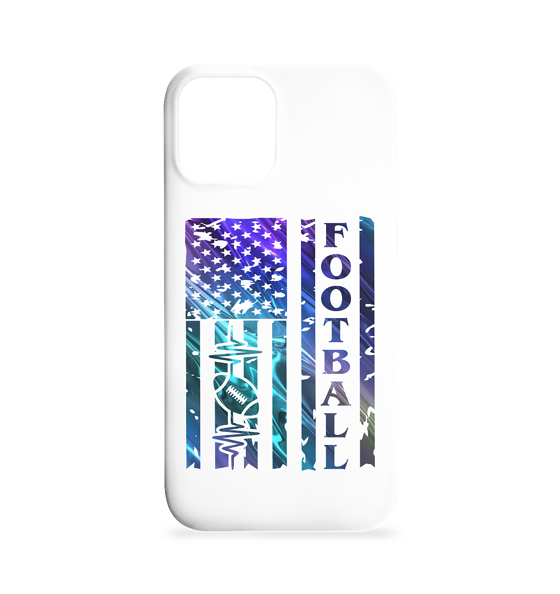 USA Football Flag  - Iphone 12 / 12 Pro Handyhülle