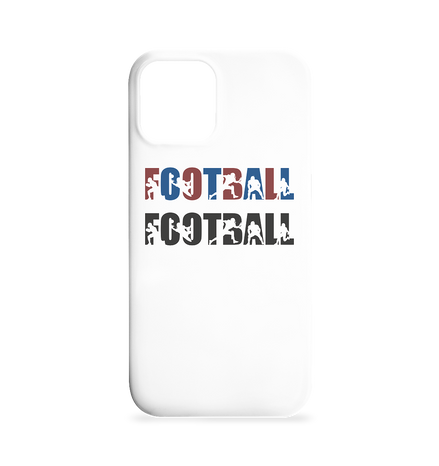Football Silhouette - Iphone 12 / 12 Pro Handyhülle
