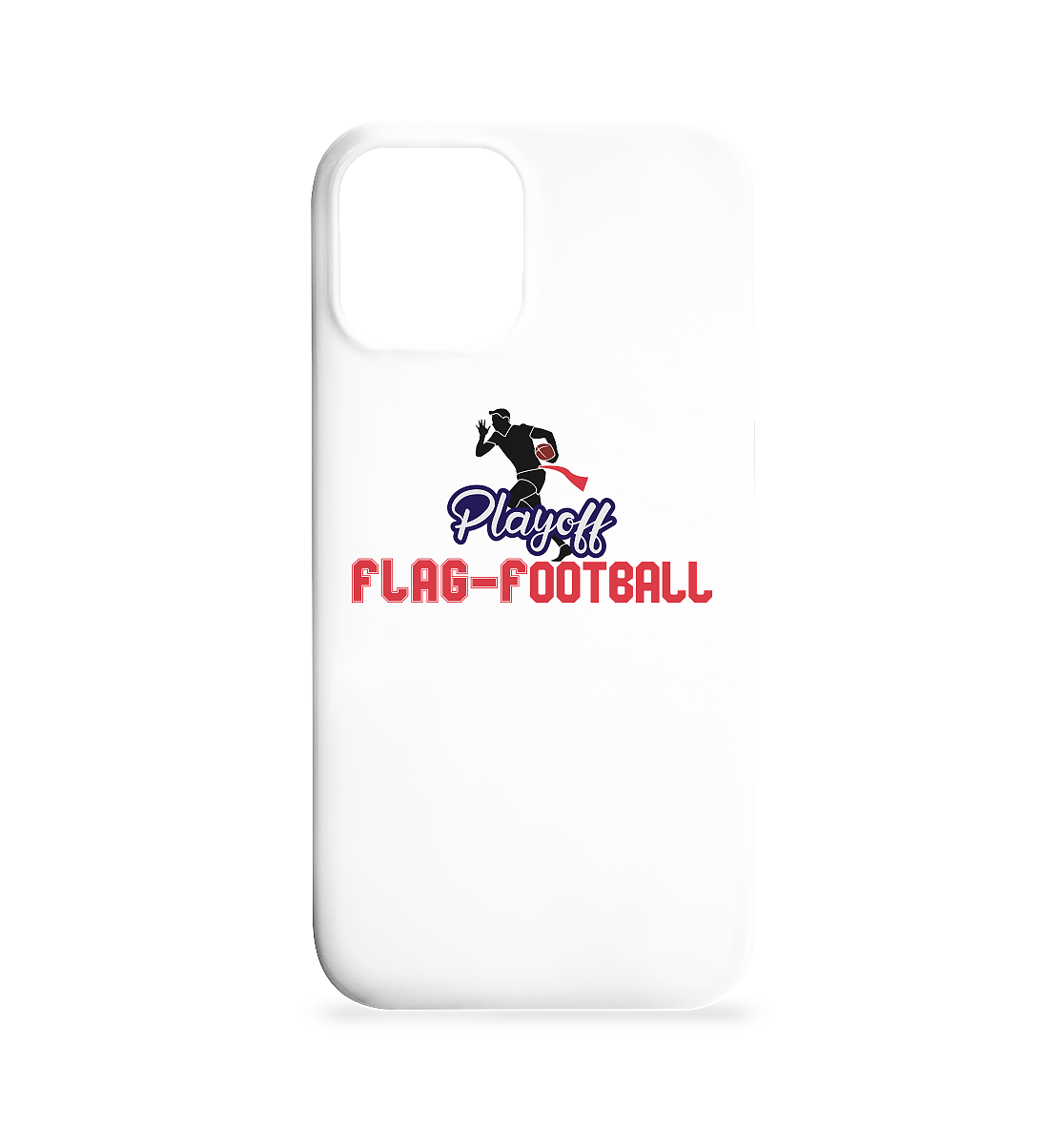 Playoff Flag Football  Men red - Iphone 12 / 12 Pro Handyhülle