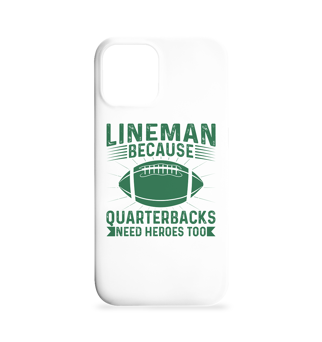 Lineman Heroes Green - Iphone 12 / 12 Pro Handyhülle