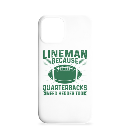 Lineman Heroes Green - iPhone 12 / 12 Pro Phone Case