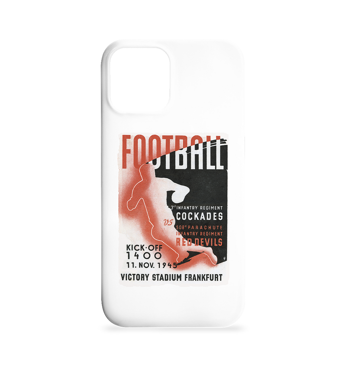 Red Devils Frankfurt 1945 - iPhone 12 / 12 Pro Phone Case