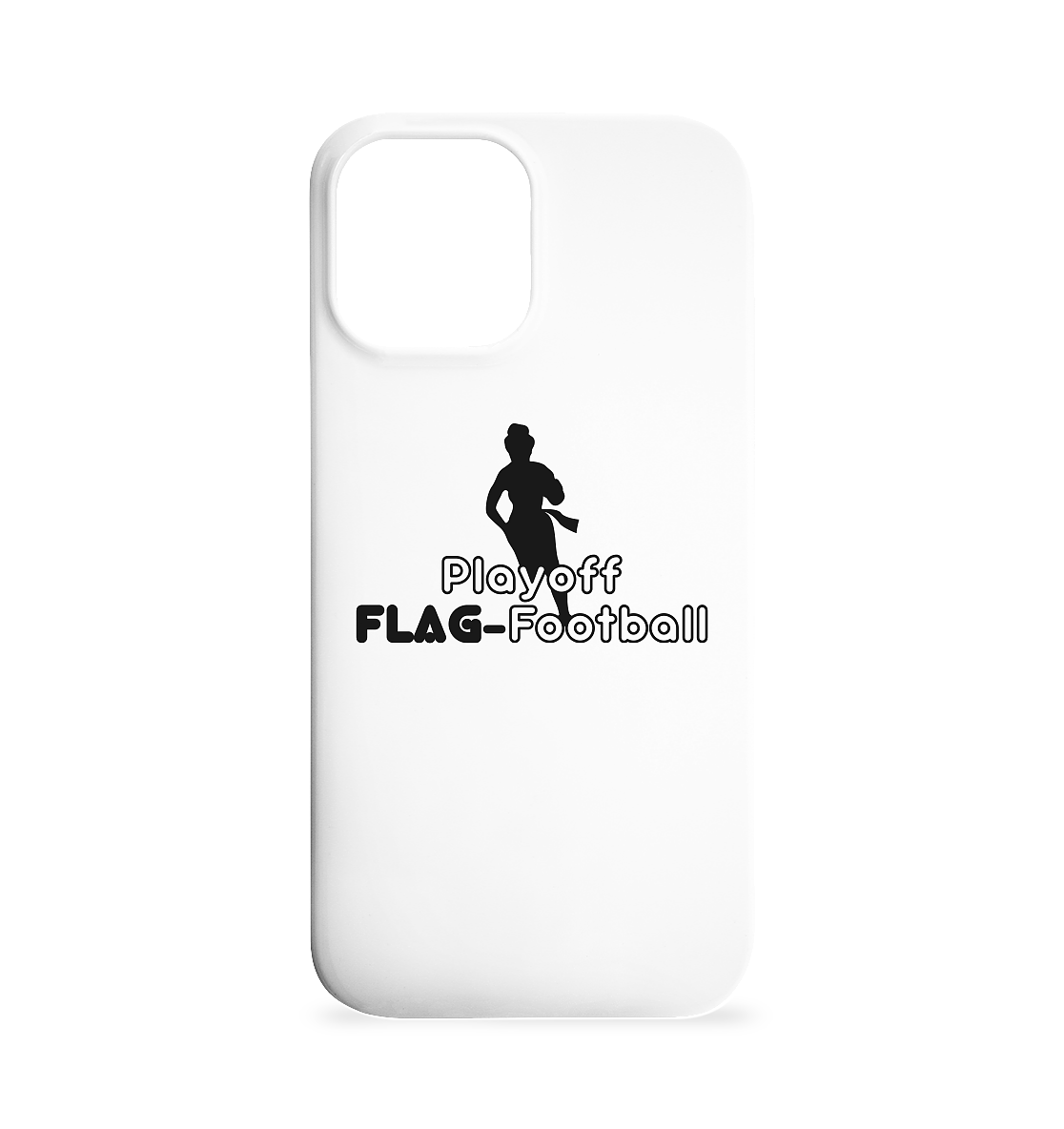 Playoff Flag Football  Women black  - Iphone 12 Max Handyhülle