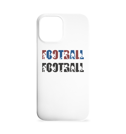 Football Silhouette - Iphone 12 Max Handyhülle